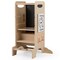 Standing Learning Tower for Kids with Chalkboard and Montessori Activities 3+
